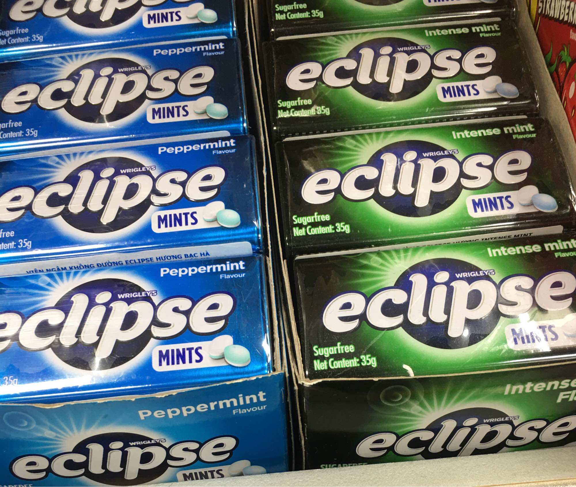 Kẹo Ngậm Không Đường Eclipse Hộp 35G (Hơi Thở Thơm Mát,Sảng Khoái)