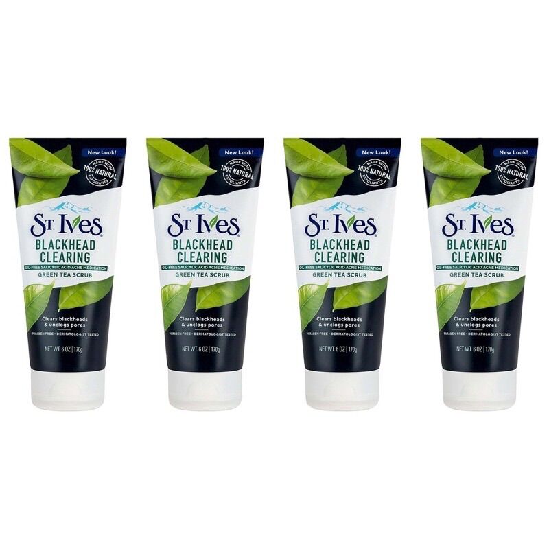 Sữa rửa mặt tẩy da chết St.Ives Trà Xanh
