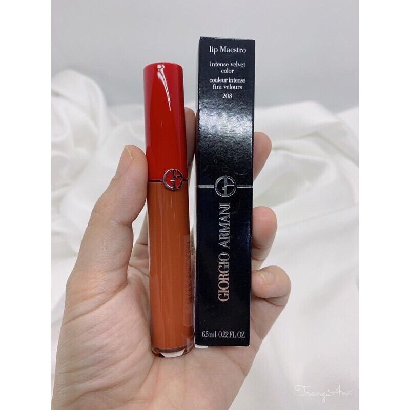 SON GIORGIO ARMANI LIP MAESTRO MÀU 208