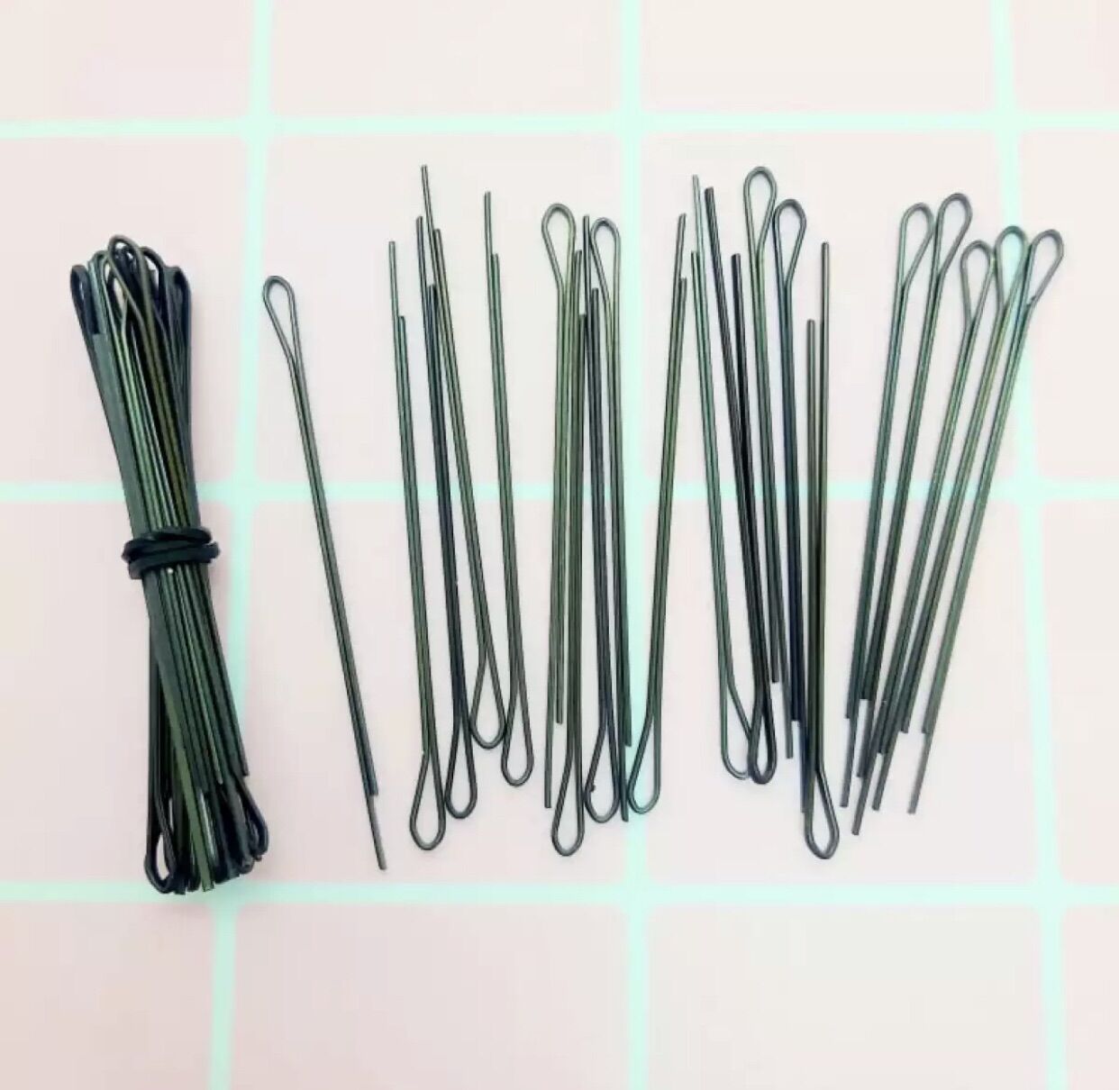 🏵️ Set 200 Cây Kẹp Tăm Xẹt Tóc ĐEN (Loại Ngắn, Dài)