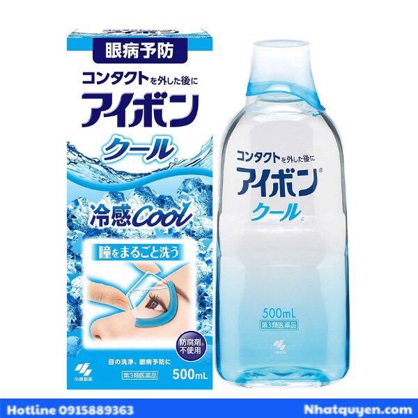 Nước rửa mắt Eyebon 500ml Kobayashi - JAPAN