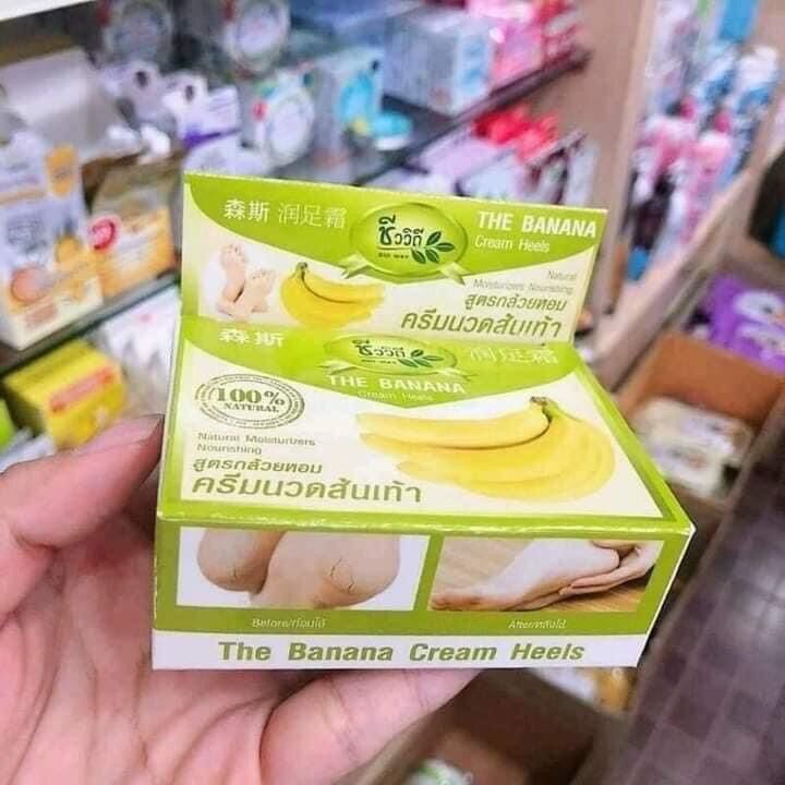 Kem chuối Thái chống nứt gót chân