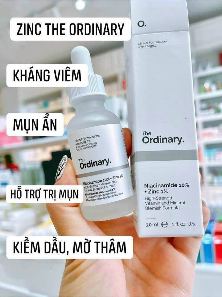 Se Rum The Ordinary Niacinamide 10%+Zin 1%