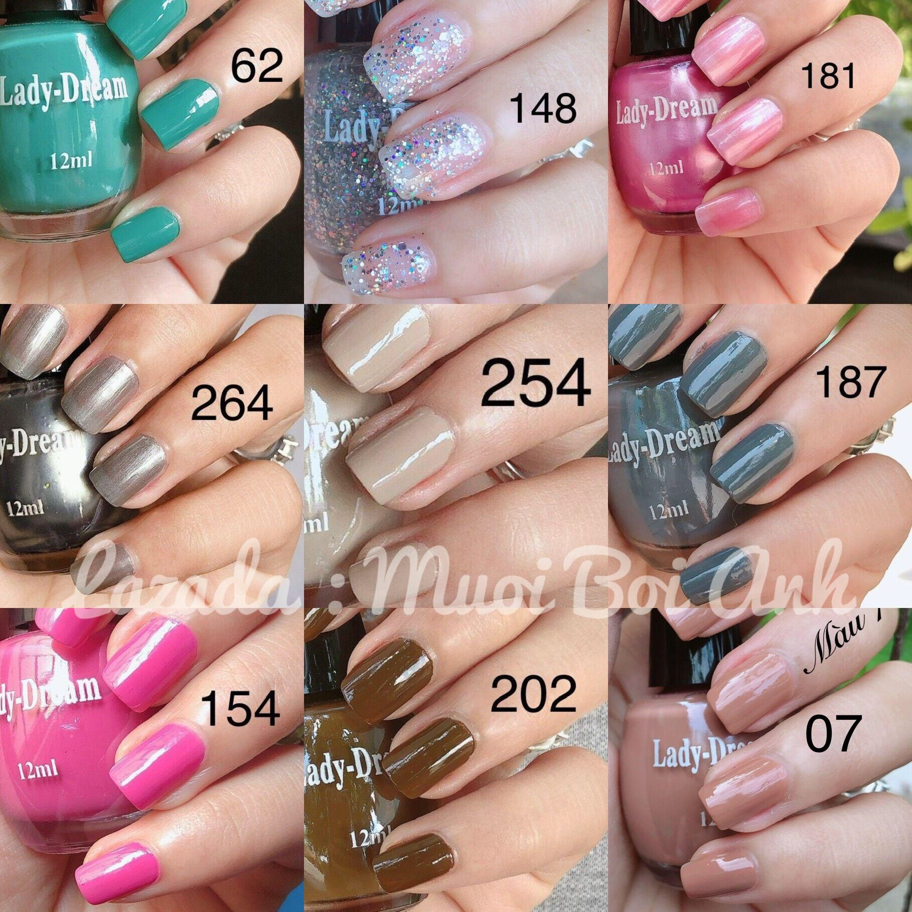 Sơn móng tay Ladydream 12ml
