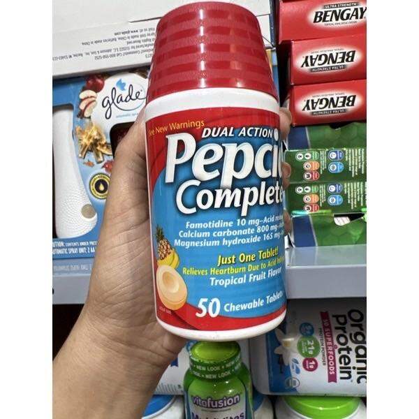 pepcid complete mỹ giảm chứng ợ nóng, hỗ trợ dạ dày