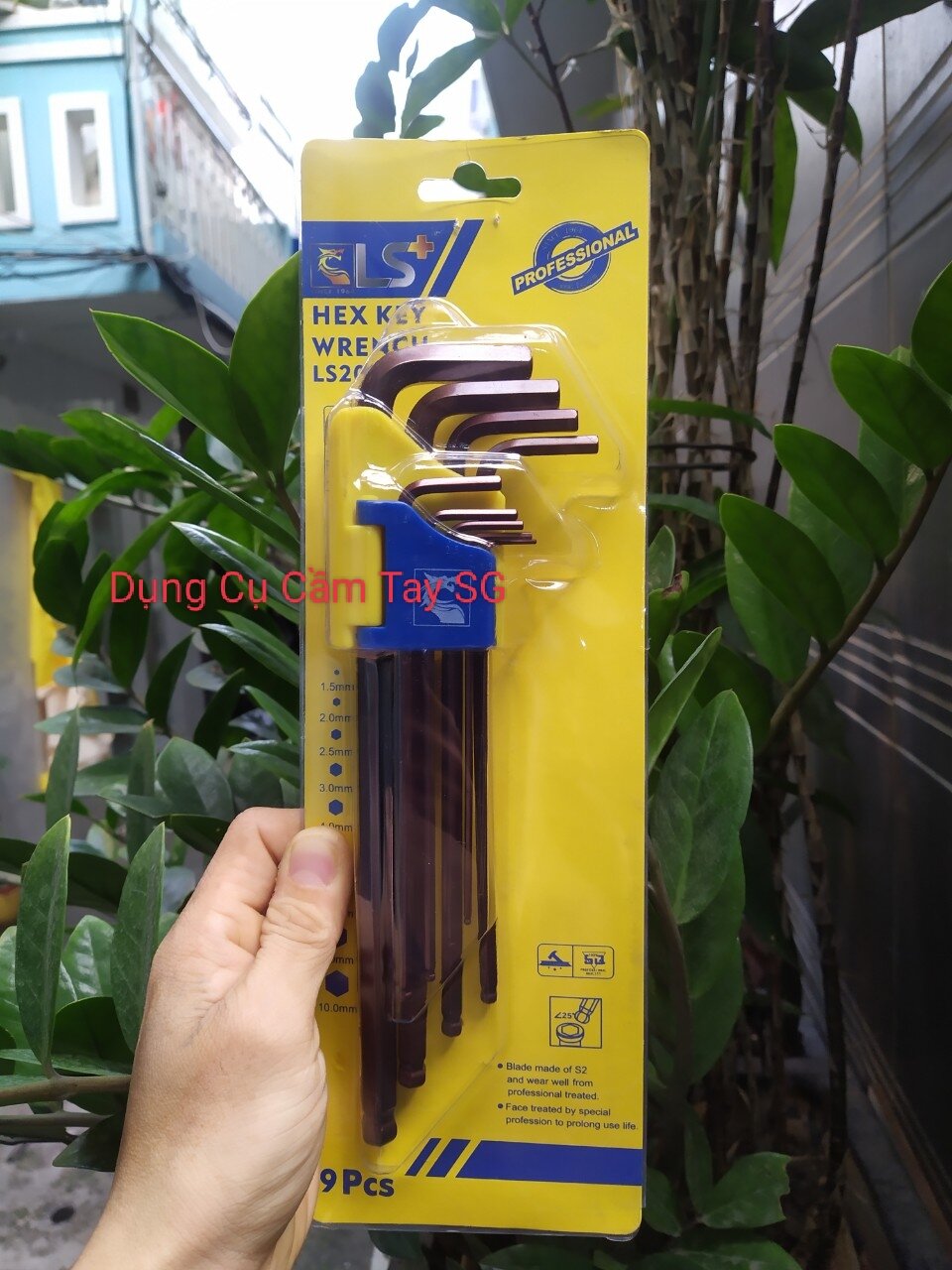 Bộ lục giác bi nâu cao cấp ls+