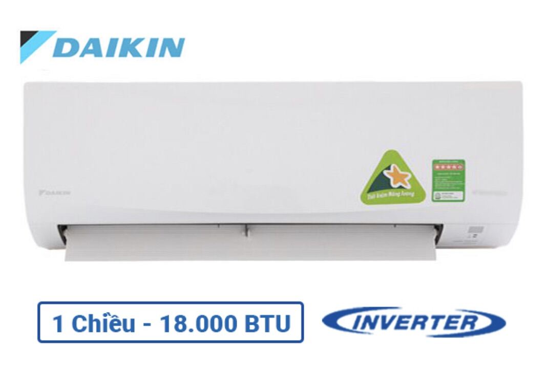 Điều hòa Daikin 18.000BTU 1 chiều Inverter FTKC50UVMV Model 2022