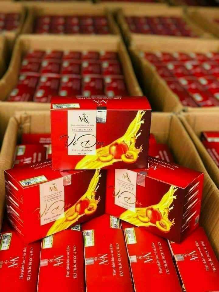Trà đào giảm cân Đông Anh