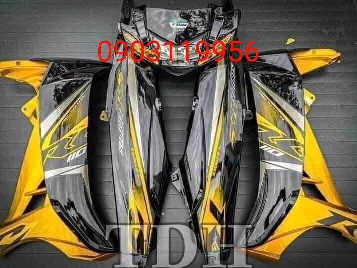 Tem rời sirius đen rc phối vàng