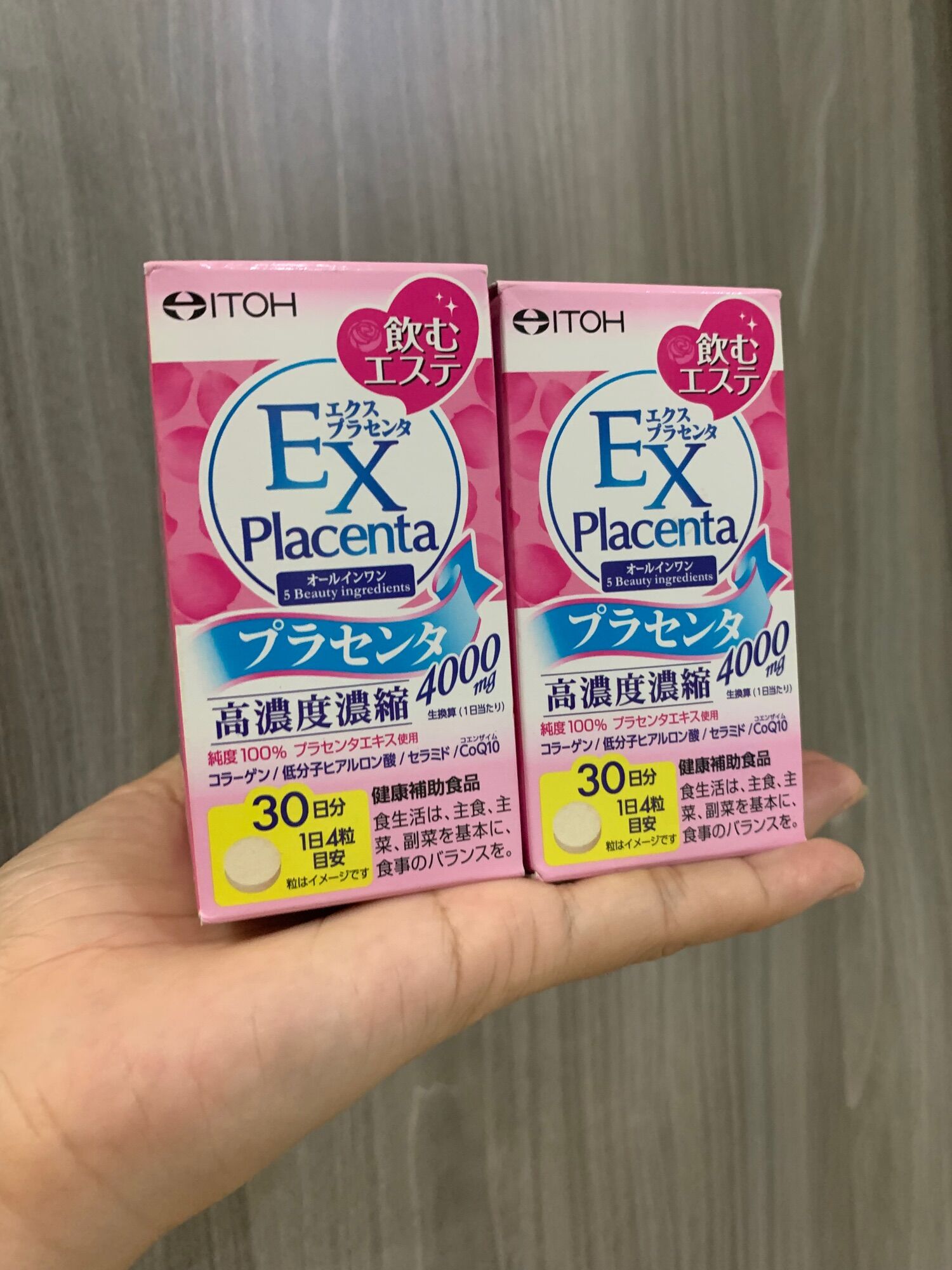 HCM - DATE XA - Viên Uống Nhau Thai Cừu Itoh EX Placenta