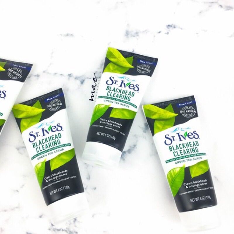 Sữa rửa mặt tẩy da chết St.Ives Trà Xanh