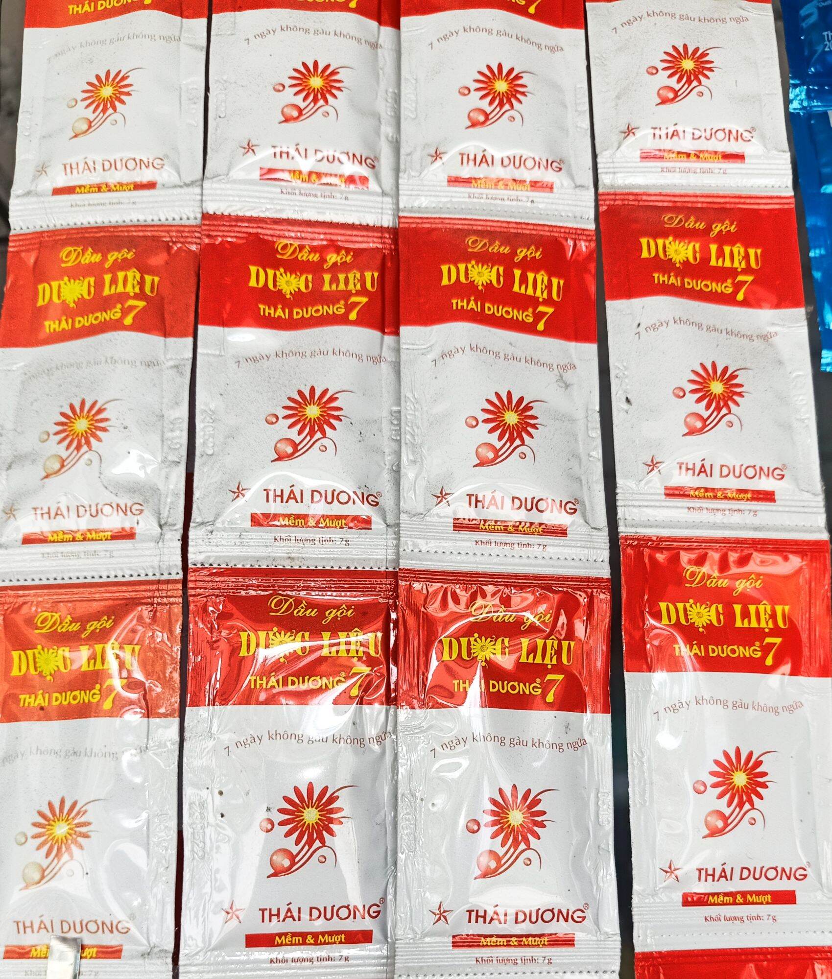 Dây 10 gói dầu gội thái dương 7