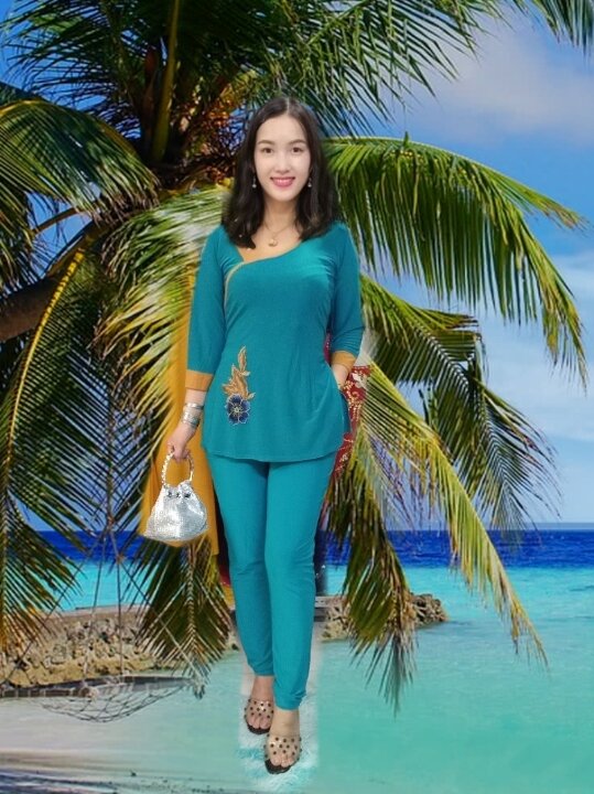 bộ đồ đi chùa