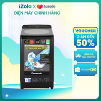 [GIAO TẠI HCM] Máy giặt Panasonic Inverter 9.5 Kg NA-FD95V1BRV - Tự động gỡ rối Tangle Care - Mâm giặt Active Wave - Giặt nước nóng StainMaster+