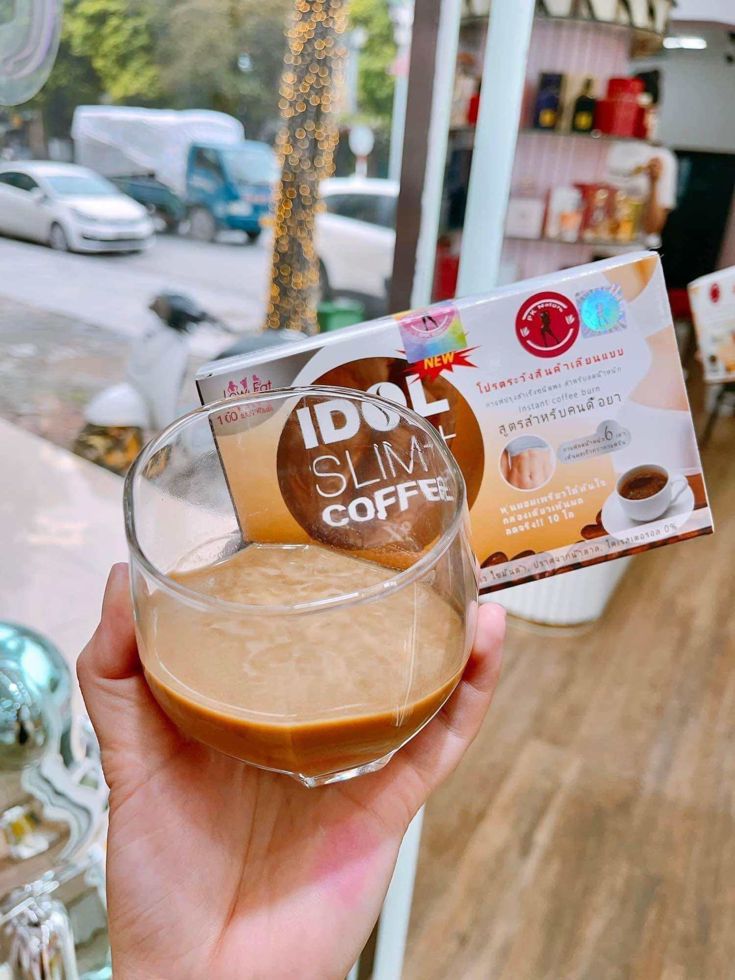 1 hộp cafe idol slim+ coffee giảm cân - chính hãng 100%