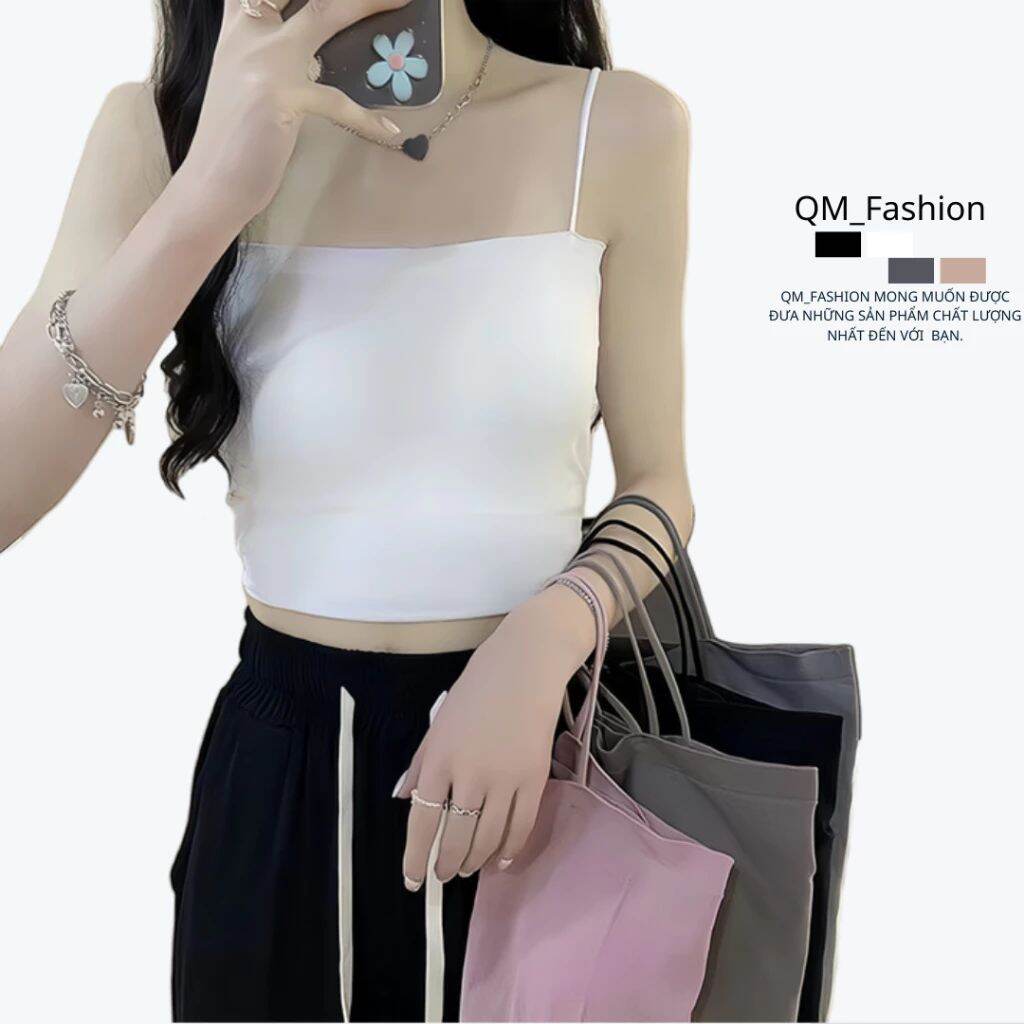 Áo croptop 2 dây, áo lót trong A38