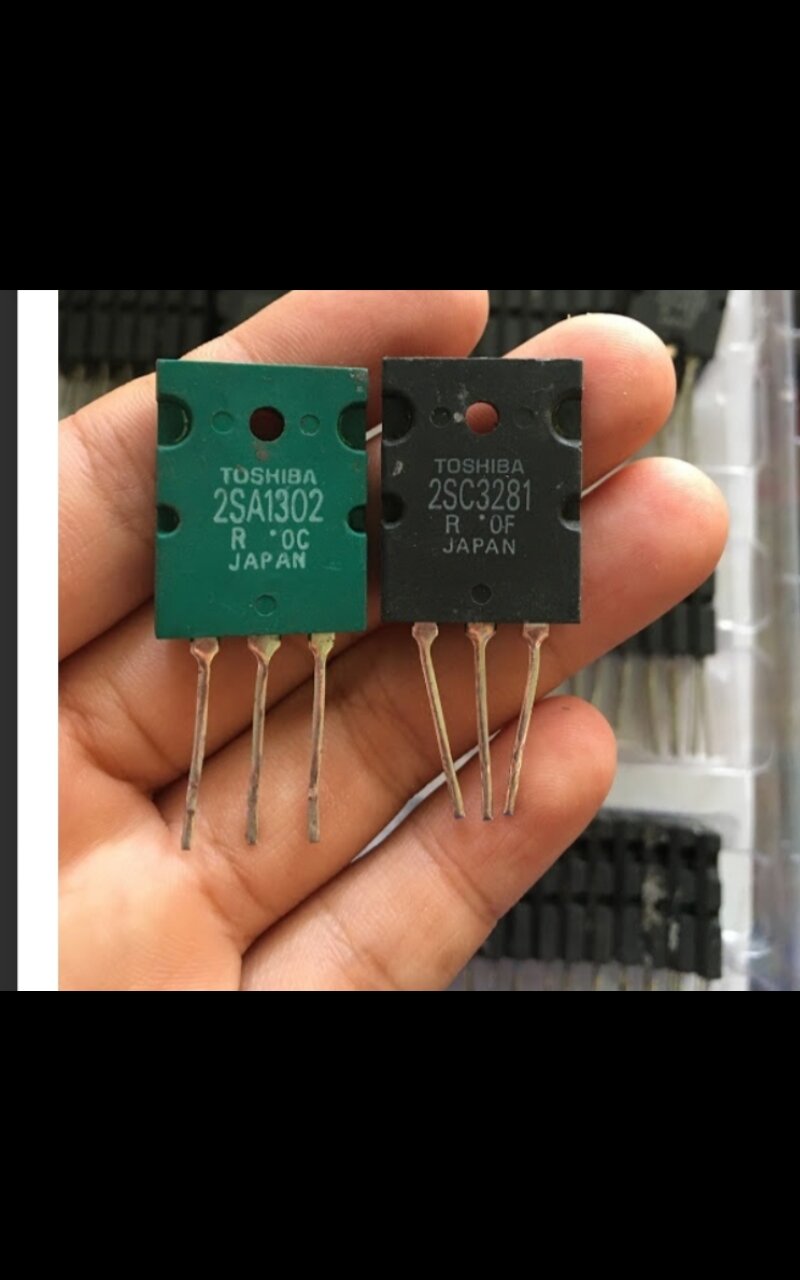 1 đôi transitor 2sa1302+2sc3281 tháo máy