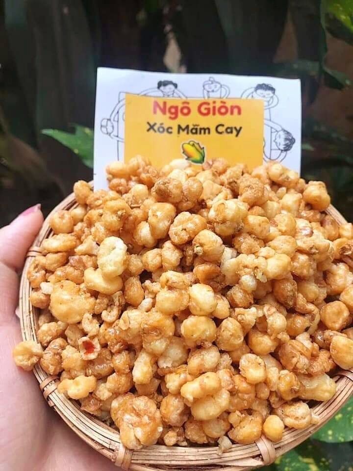 Ngô Giòn xóc mắm cay -500g