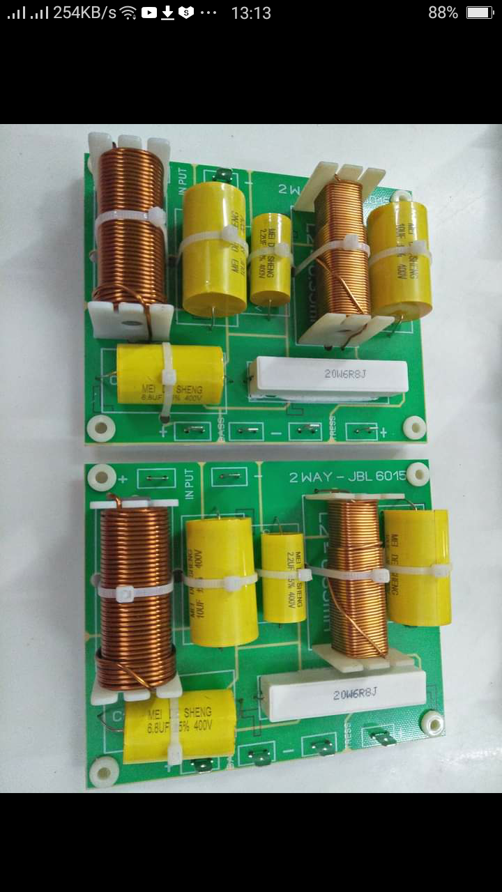 Cặp phân tần loa full 3 và 4 tấc chất lượng cao