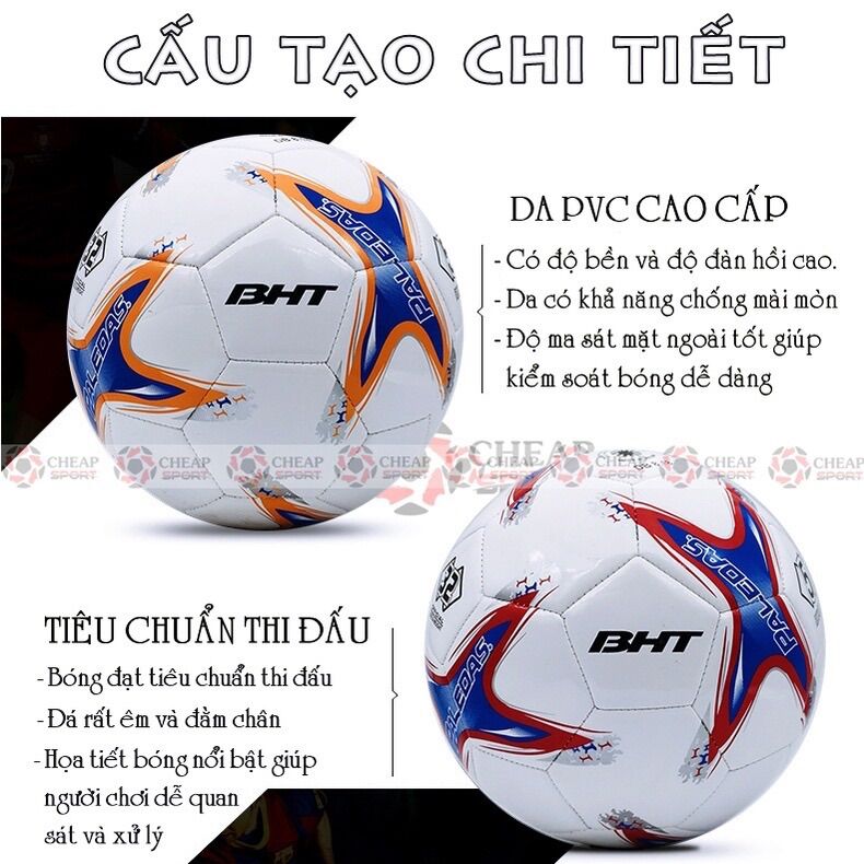 BÓNG ĐÁ SỐ 5 MẪU WORLD CUP 2018(TẶNG TÚI LƯỚI+KIM BƠM)