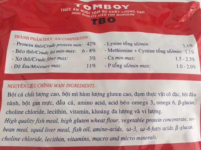 cám tomboy tb0 1kg