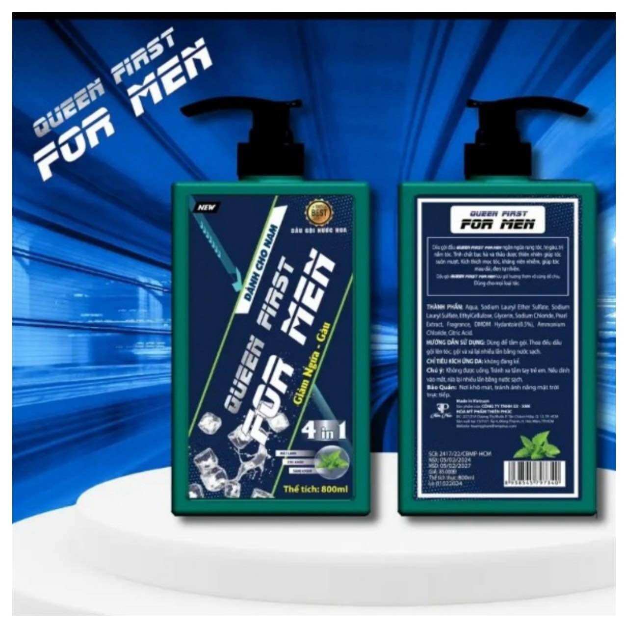 Dầu gội đầu hương nước hoa For Men chai 650ml