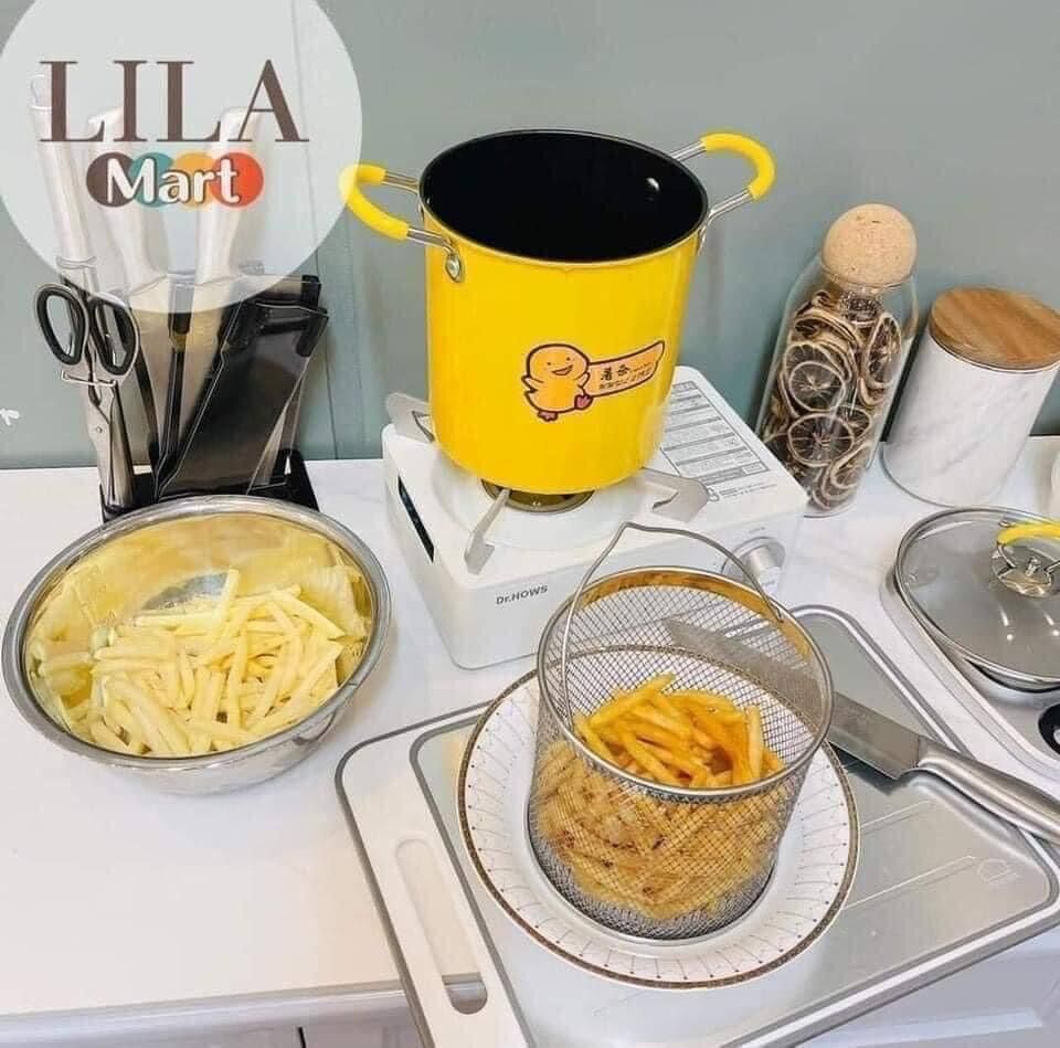 Nồi chiên ngập dầu mini vịt vàng