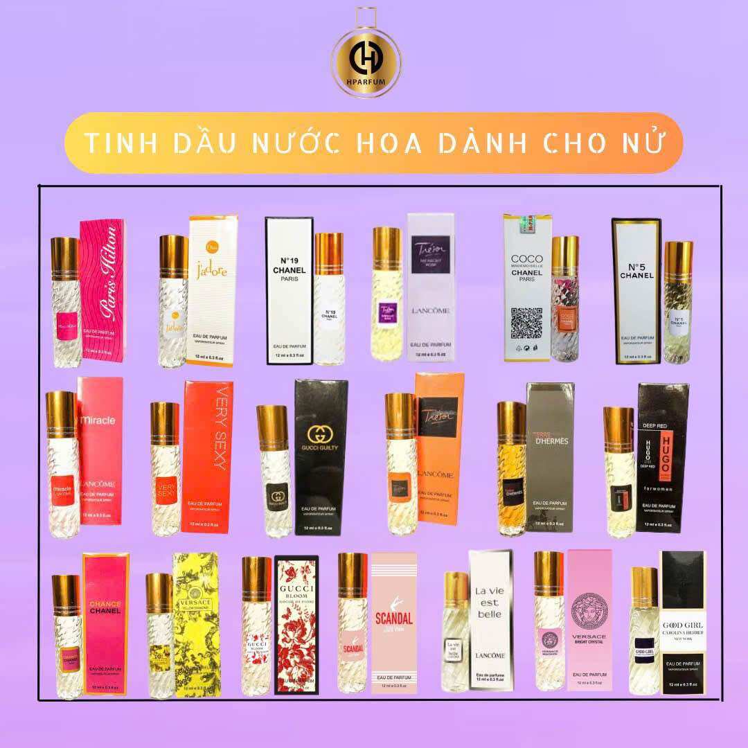 [HCM]Tinh Dầu Thơm HPARFUM Giò(12ML)