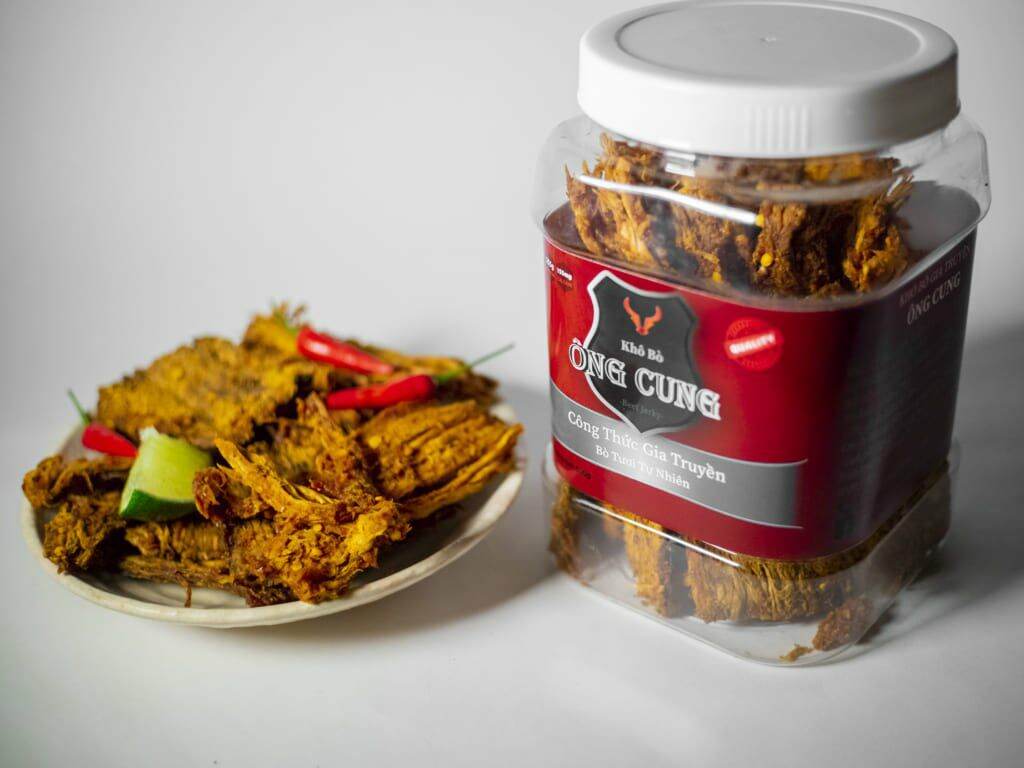Khô bò Ông Cung gia truyền 1kg