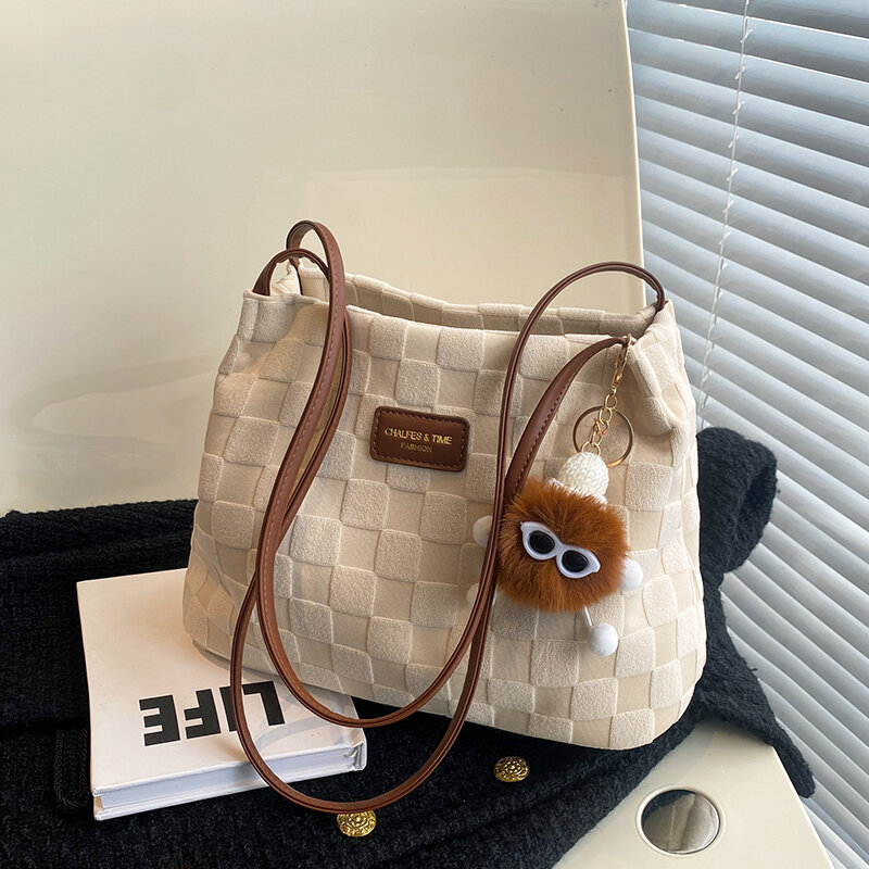 Túi Tote Nữ Dung Tích Lớn Thời Trang Thường Ngày Đi Làm Đơn Giản Túi Xách Đeo Vai Túi Tote Đa Năng Phong Cách Mới 2025 Túi Xách Dây Đơn