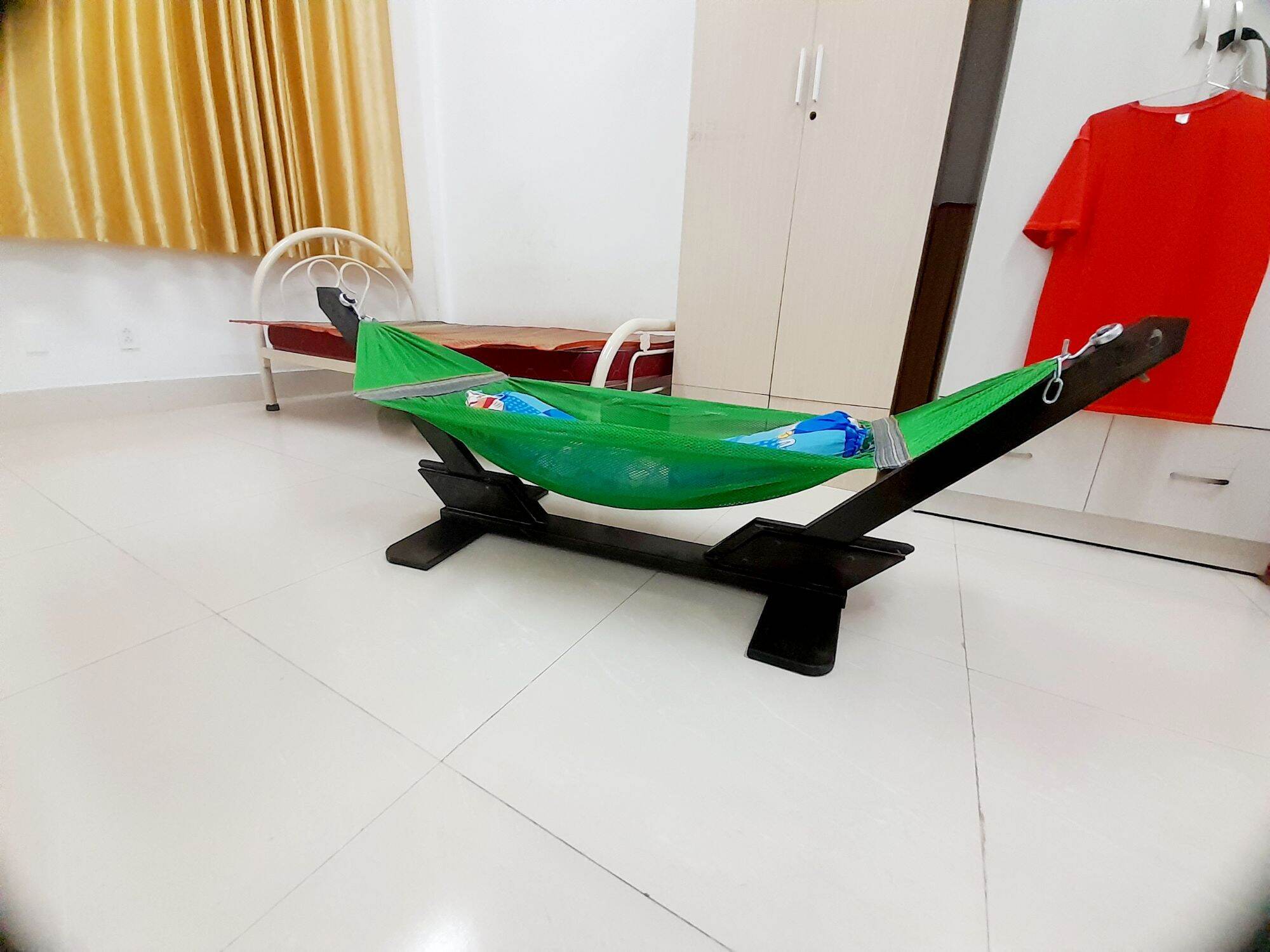 Giá võng gỗ cho bé