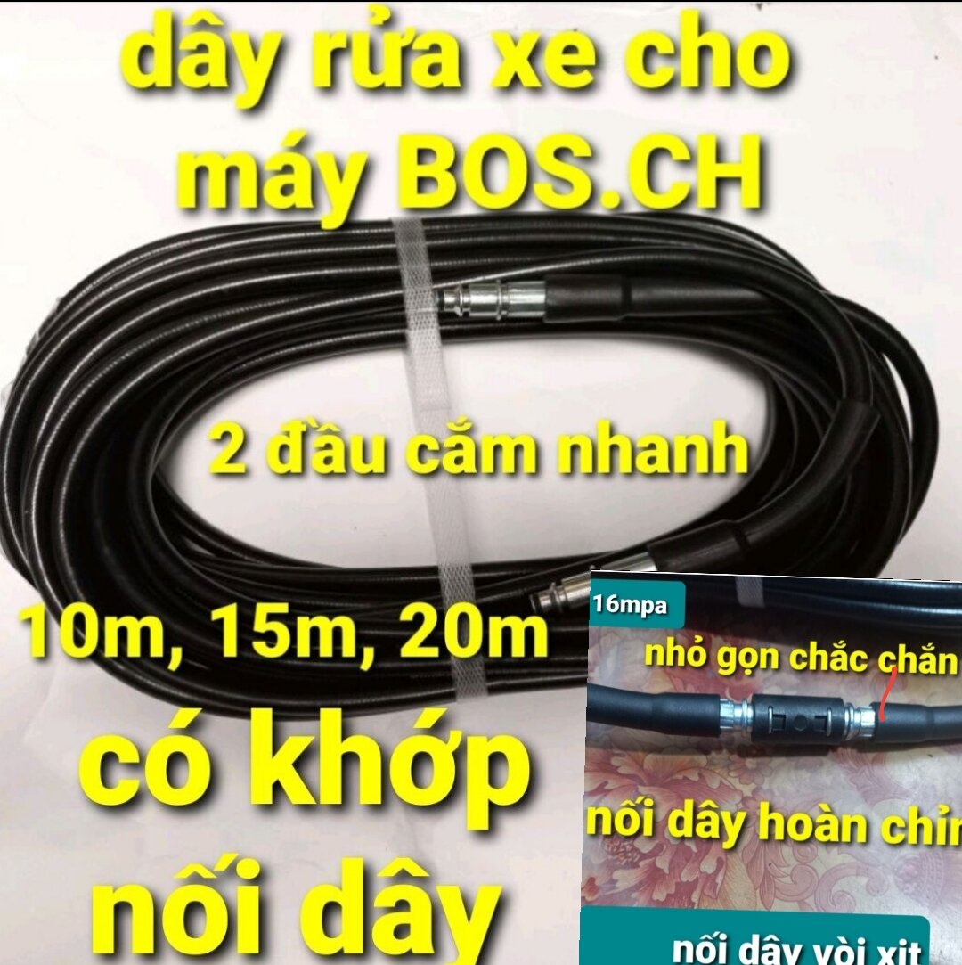 Dây rửa xe bos.ch phù hợp các model máy bosch