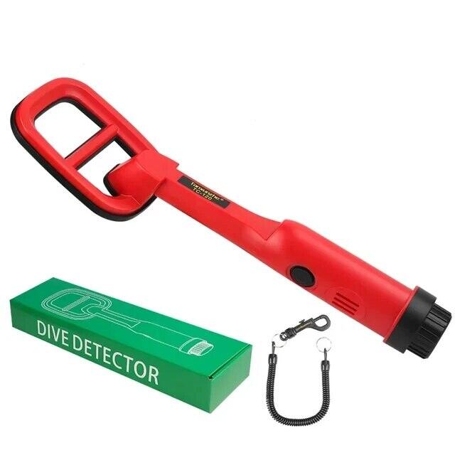 Tc-120 máy dò kim loại dưới nước chạy bằng pin xung pinpointer cảm ứng lặn kho báu chống nước cầm tay kim loại tìm