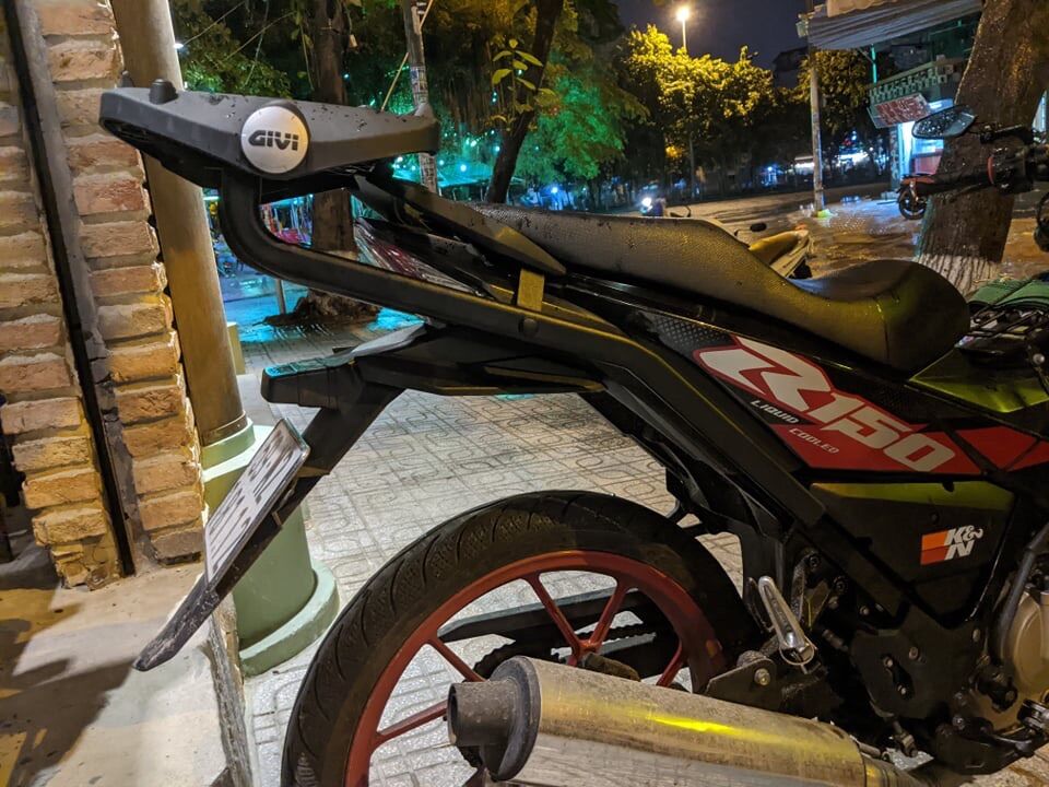 Baga Givi HRV Raider Fi, Satria