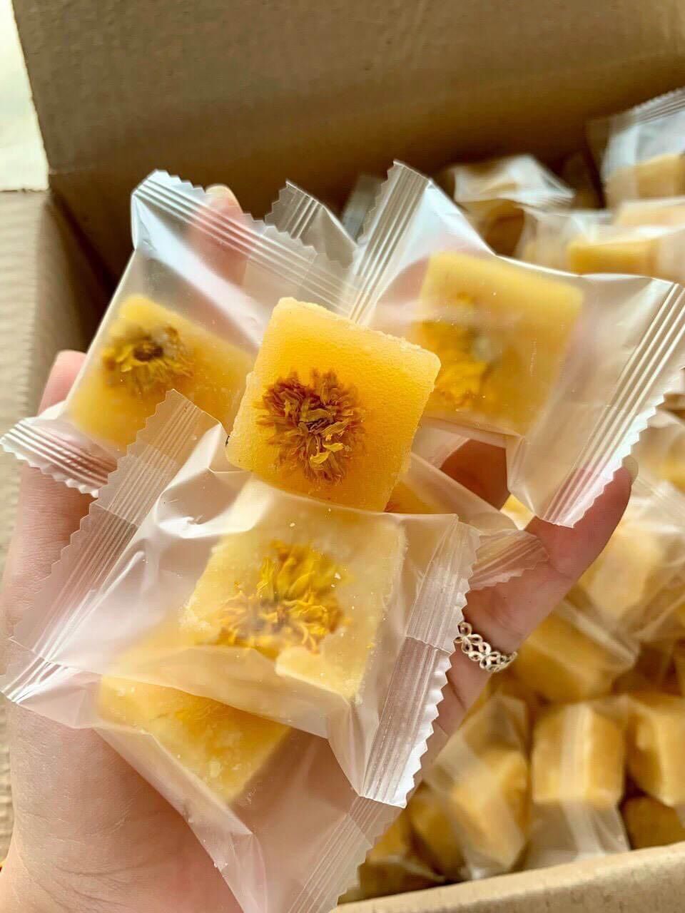 Trà hoa cúc đường phèn mật ong loại ngon