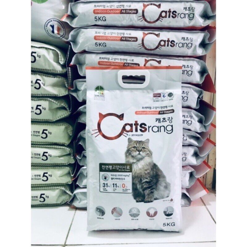 Catsrang 5kg hạt khô cho mèo