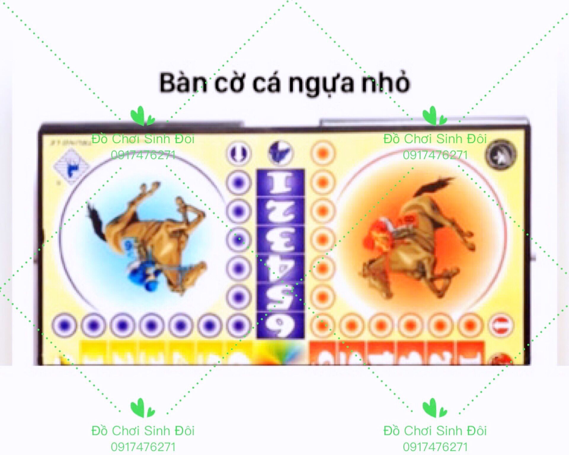 Cờ cá ngựa loại mini