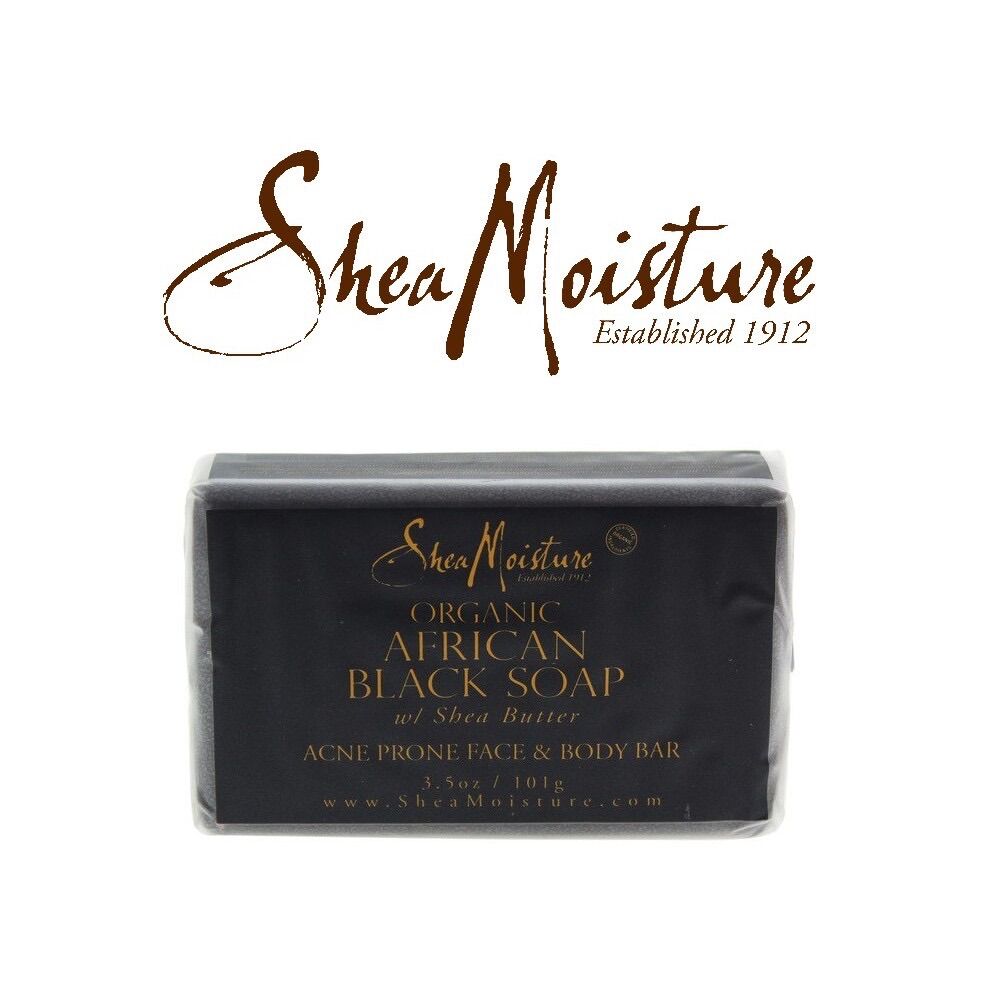 [HCM]Shea Moisture xà phòng đen Châu Phi African Black Soap