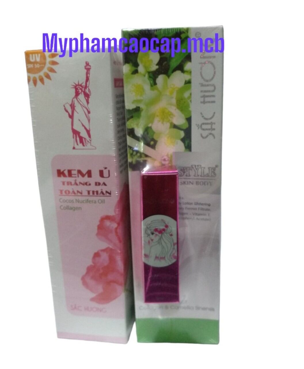 COMBO KEM Ủ VÀ KEM BODY SẮC HƯƠNG