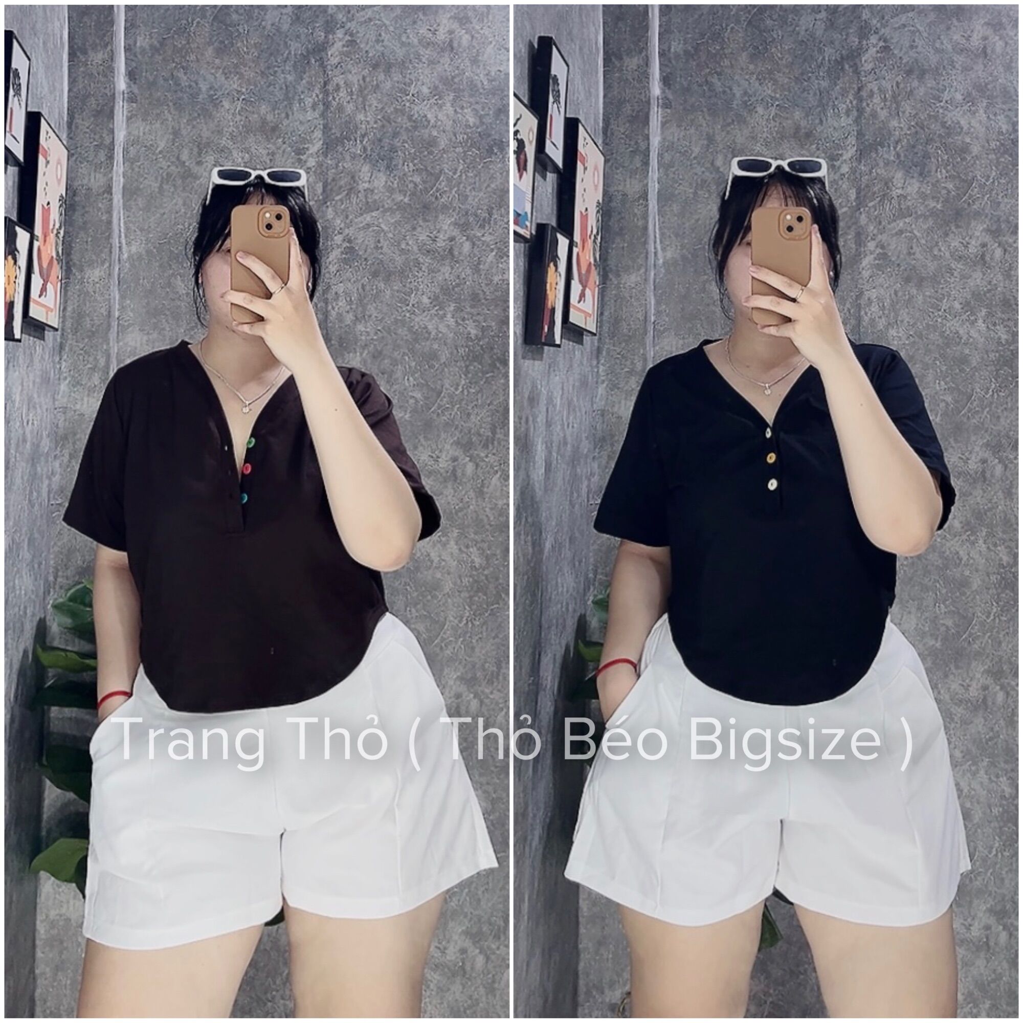 [THOBIGSIZE - ẢNH CHÍNH CHỦ] ÁO THUN VẠT BẦU 65-95kg