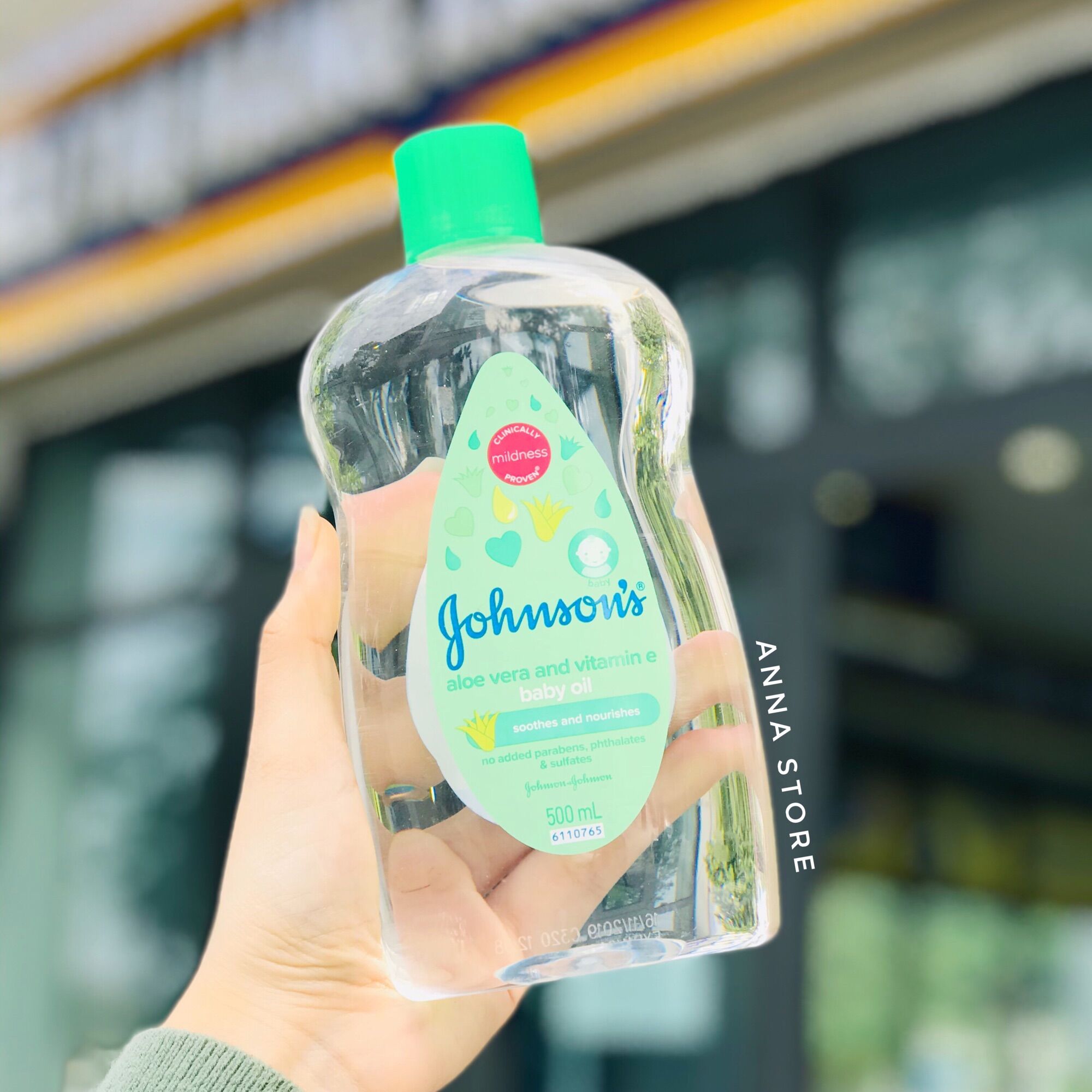 (Ảnh thật shop chụp) TINH DẦU MASSAGE CHO HÉ JOHNSON’S BABY
