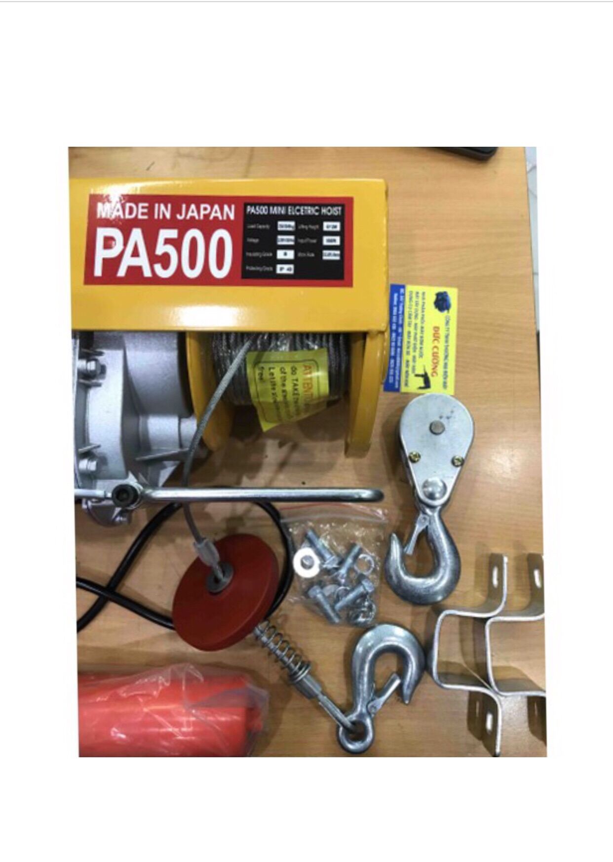 Máy tời điện pa500