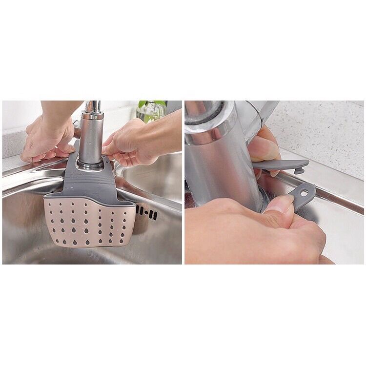 Giỏ Silicon Đựng Đồ Rửa Chén Bát Xoong Nồi ANHOME
