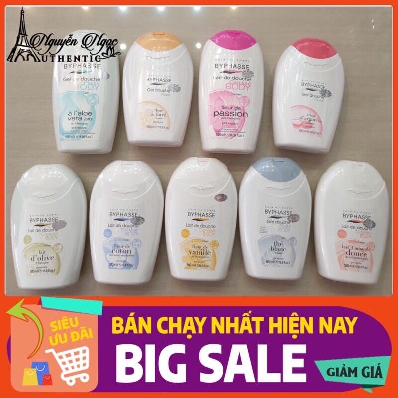 ?{Sale Sock} Sữa Tắm Byphasse - 500 Ml