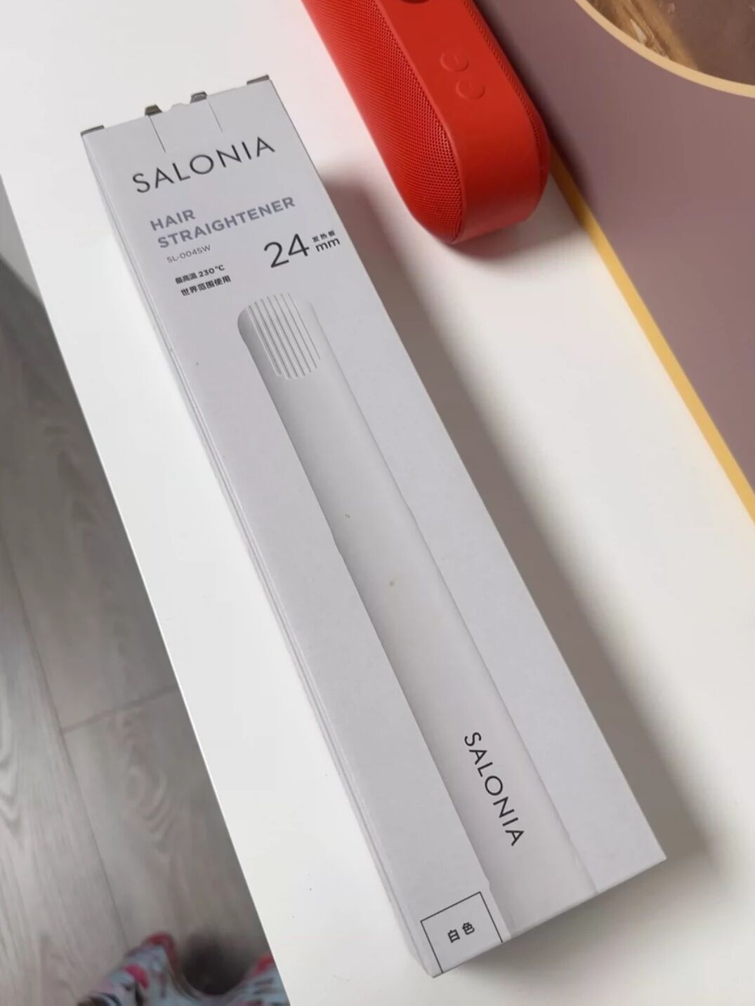 Máy duỗi tóc salonia straight 24mm nhật bản