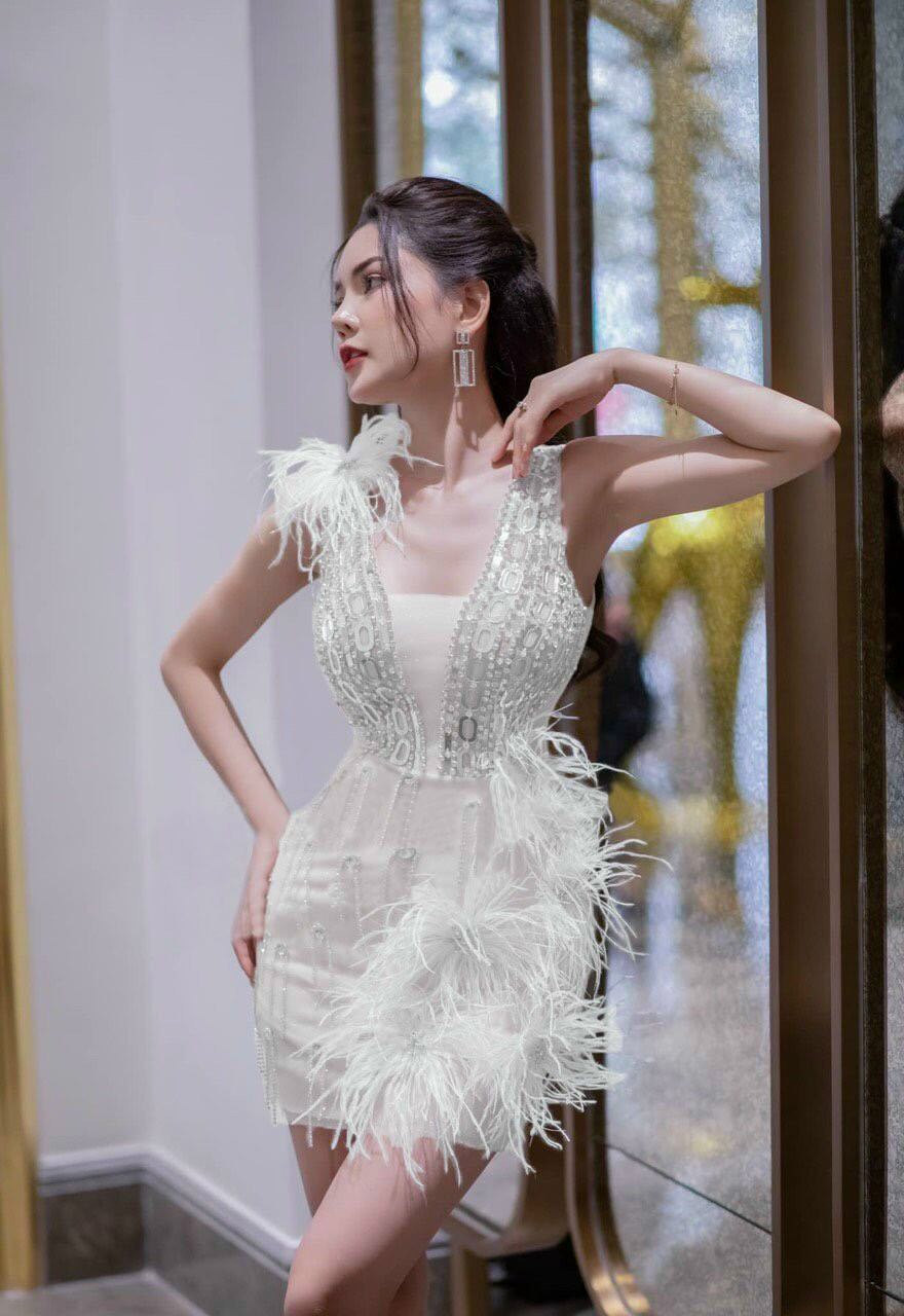 ĐẦM BODY ĐÁ GƯƠNG DÂY ĐÁ