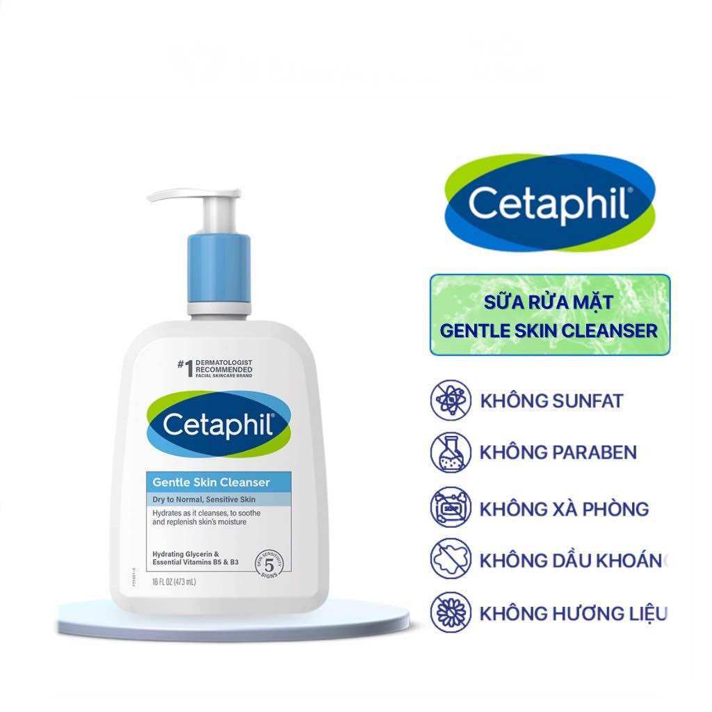 (Sét 2 chai) SỮA RỬA MẶT CETAPHIL 591ml