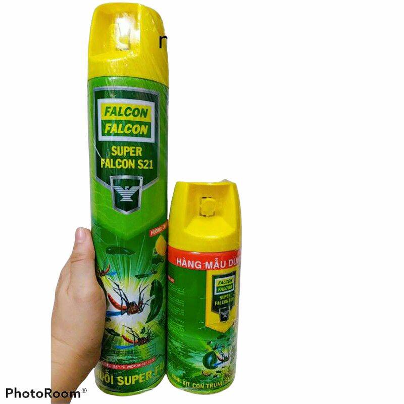 BÌNH XỊT MUỖI FALCON 600ML TẶNG KÈM CHAI NHỎ 200ML