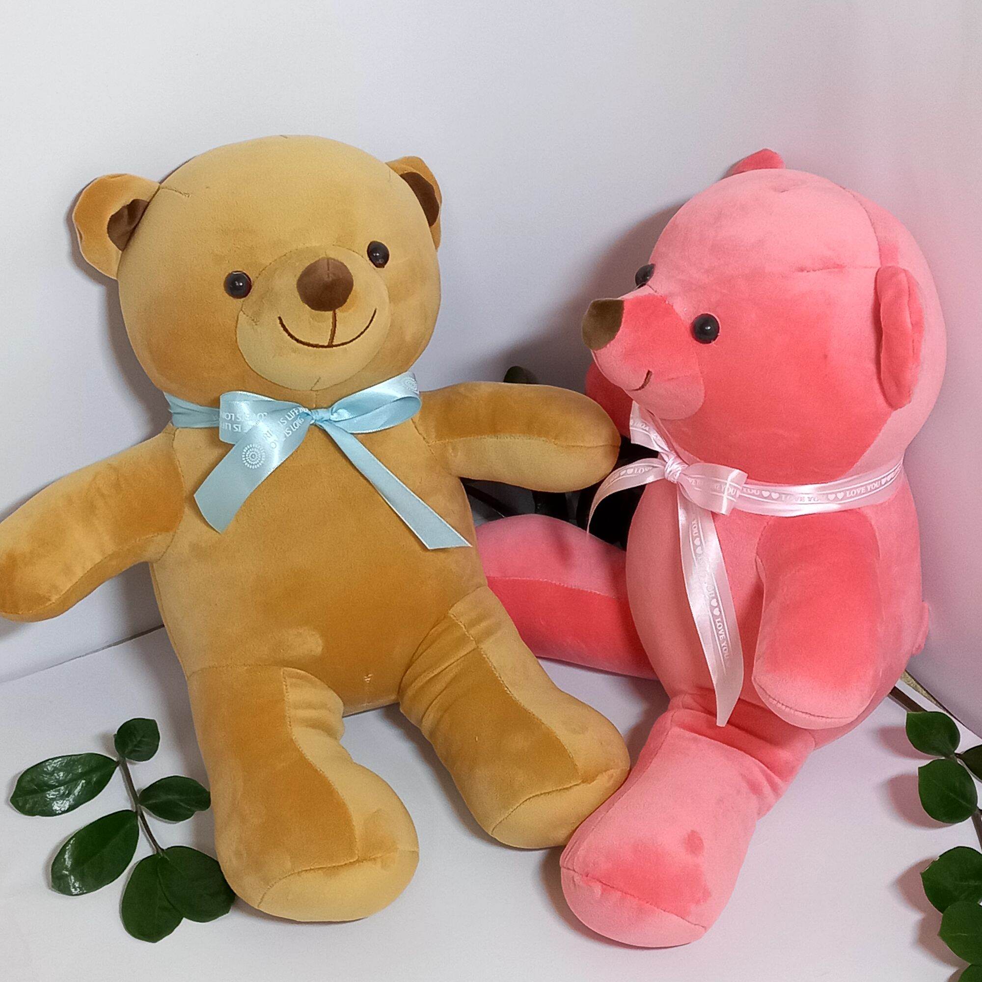 Gấu bông gấu nơ siêu mềm mịn, thú bông gấu nơ cao cấp hàng loại 1