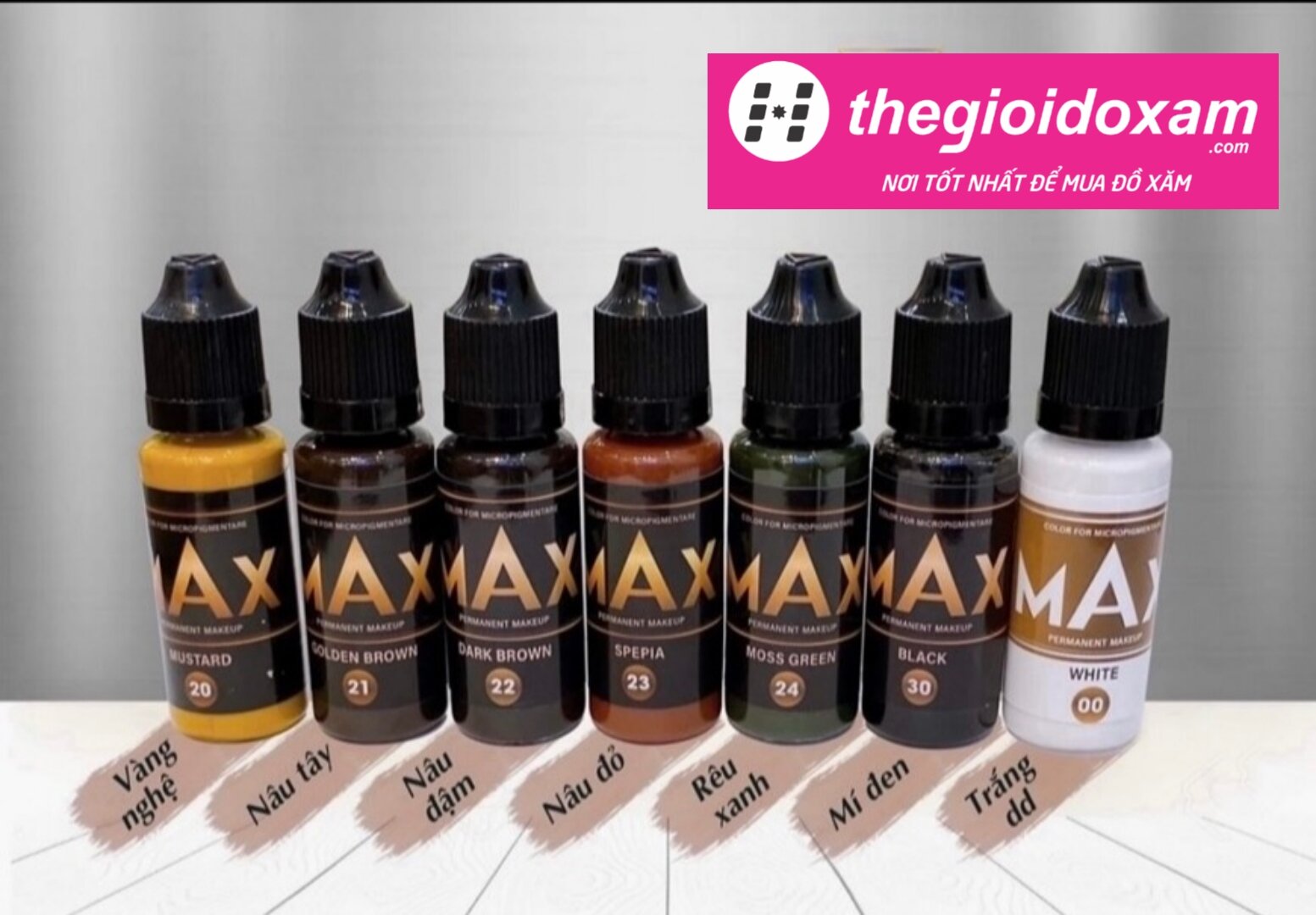 lì xì 100k Mực Max Phun Xăm Siêu Bám